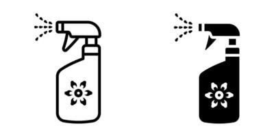 Spray icon set. for mobile concept and web design on white background vector