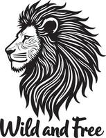 Wild and free logo vector