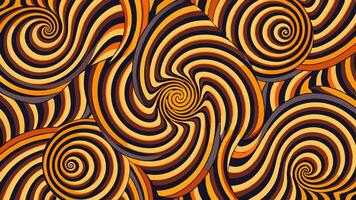 A psychedelic background with swirls vector