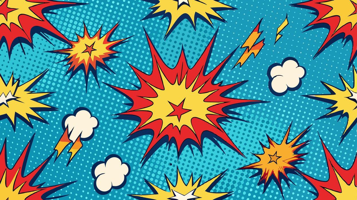 Comic Book Vector Art, Icons, and Graphics for Free Download