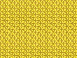 A high-quality seamless geometric pattern with a luxurious gold color. The 3D-style triangular shapes create a modern and elegant texture, perfect for backgrounds, wallpapers. vector