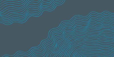 Hand drawn thin brush lines abstract minimal waves and ripples pattern in green, Japanese, ethnic handcrafted, wood carving textured background, simple water graphic for fabric, carpet, vector