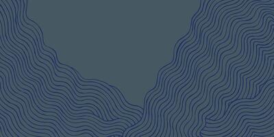 Hand drawn thin brush lines abstract minimal waves and ripples pattern, Japanese, ethnic handcrafted, wood carving textured background, simple water graphic for textile, carpet, wrapping paper vector