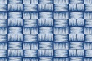 Crafted hand drawn brush lines seamless abstract bamboo weaving pattern, Japanese and ethnic folk wood carving textured background, traditional simple graphic for textile, carpet, decoration vector