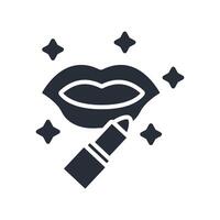 lip balm icon in trendy flat style vector