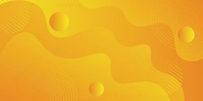 Abstract colorful wave orange 3D background. Wave fluid shape pattern design. Eps10 vector