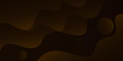 Abstract dark 3D background with simple wave pattern modern design. Eps10 vector