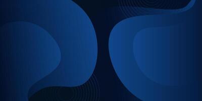 Abstract 3D background with dark blue gradient wave background. Simple pattern for displaying posters, wallpapers, product templates and websites. eps10 vector