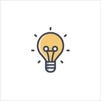 Light bulb icon, light bulb, light bulb icon, light bulb icon, light bulb icon, vector