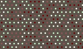Abstract seamless pattern of colorful polka dots on a dark background. Perfect for fabric design, website backgrounds, or festive presentations. vector