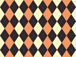 Stylish argyle diamond pattern in autumnal colors. Perfect for fallthemed designs, fashion, textiles, or website backgrounds. vector