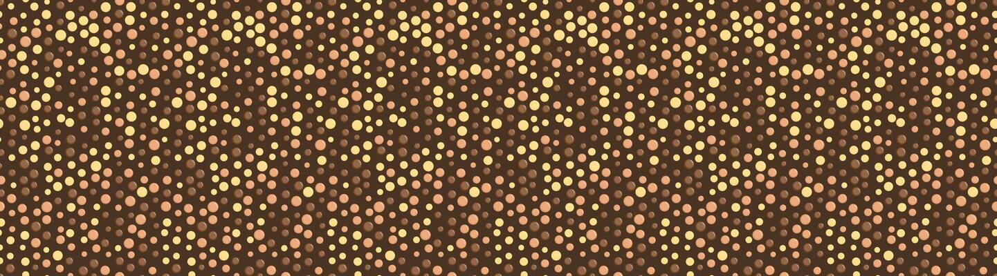 Elegant abstract background featuring a seamless pattern of subtly variegated dots in warm earth tones.