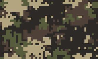 Abstract digital camouflage pattern. Perfect for backgrounds, textiles, military or tactical designs. Earthy tones create a versatile, modern aesthetic. vector