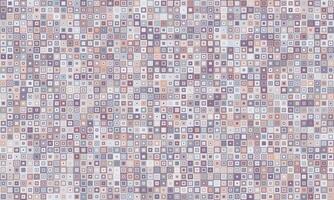 Abstract mosaic of pastel squares, ideal for website backgrounds, textures, or presentations. vector