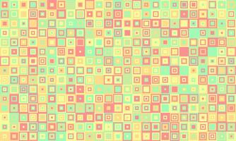 Abstract pastel square pattern background. Perfect for website banners, social media posts, or textile design. This vibrant, geometric design evokes feelings of optimism and playfulness. vector