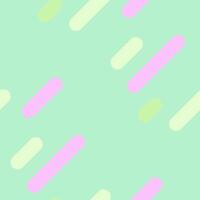 Abstract pastel background with diagonal, rounded rectangular shapes in soft pink and light green. vector