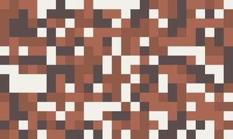 Abstract pixel art background. Earthy tones create a textured, modern design perfect for websites, presentations, or print. This image evokes a sense of digital artistry and subtle complexity. vector