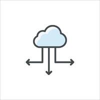 Cloud computing icon, cloud computing concept, cloud computing concept, cloud computing concept, cloud computing vector
