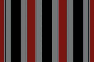 Sleek vertical stripes in shades of red, gray, and black create a sophisticated, modern pattern. Ideal for website backgrounds, textile designs, or any project needing a touch of stylish minimalism. vector