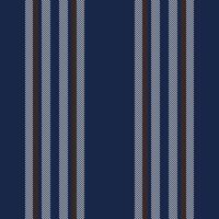 Mheet vertical textile, multicolored fabric pattern stripe. Sndoor background lines seamless texture in dark and gainsboro colors. vector