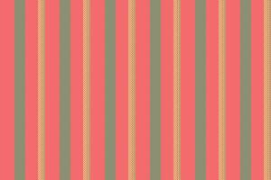 Elegant coral and sage green vertical stripes create a sophisticated, textured pattern perfect for textile design, website backgrounds, or fashion illustrations. vector