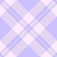 Elegant pastel purple and white plaid pattern. Perfect for textile design, website backgrounds, or stationery. Subtle texture adds visual interest and a touch of sophistication. vector