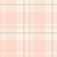 Royalty fabric check, napkin texture plaid pattern. Ornamental tartan textile seamless background in light and silver colors. vector