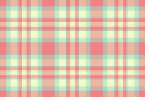 Pastel plaid pattern, soft color palette, seamless texture. Ideal for textile design, fashion, website backgrounds, or scrapbooking. Evokes feelings of springtime, warmth, and gentle femininity. vector