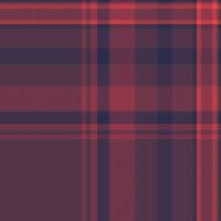Cell check fabric background, expressive plaid texture. Seasonal tartan seamless pattern textile in pink and red colors. vector