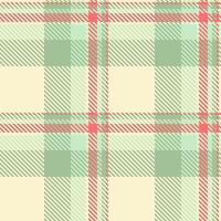 Elegant pastel plaid pattern in soft greens, corals, and cream. Ideal for textile design, wallpaper, or website backgrounds. Subtle yet stylish, conveying a sense of calm and sophistication. vector