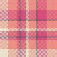Us tartan background , lined plaid check fabric. Trousers texture textile seamless pattern in red and light colors. vector
