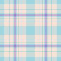 Skill tartan plaid textile, smooth seamless background. Turkish check fabric pattern texture in light and violet colors. vector