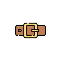 A belt icon on a white background vector