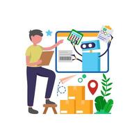 Retail Process Automation Solutions vector