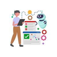 Team Process Coordination System vector