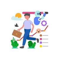Workforce Mood Evaluation Algorithms vector