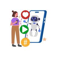 Scheduled Content Publishing Automation vector