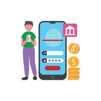 Secure Biometric Authentication Access vector