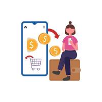Purchase Reimbursement Process vector