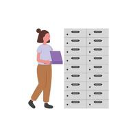 Secure Valuables Storage vector