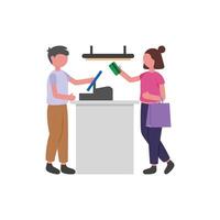 Card Based Purchase Transaction vector
