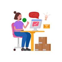 Satisfied Client Experience vector