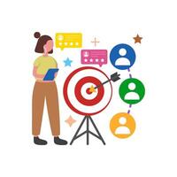 Client Centric Service Approach vector
