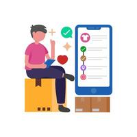 Purchase Progress Notifications vector