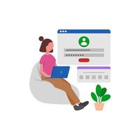 Protected Authentication Access System vector