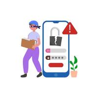 Digital System Breach Attempt vector