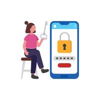 Personal Access Credential Management vector