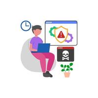 Malicious Software Protection Program vector