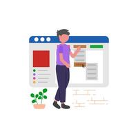 Expandable Selection Interface vector
