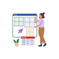 Structured Layout System vector